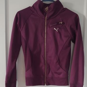 Puma Sport Girls Purple Jacket